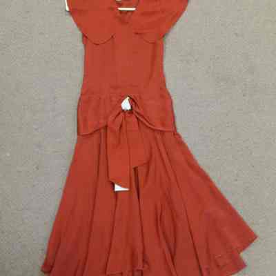 1920s red dress