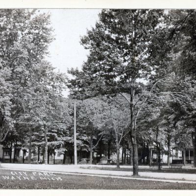 Village Square Park looking SE