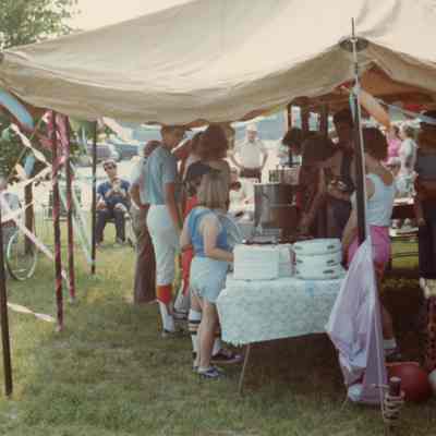 150th Birthday Party of the Church and Ice Cream Social on June 27, 1982.