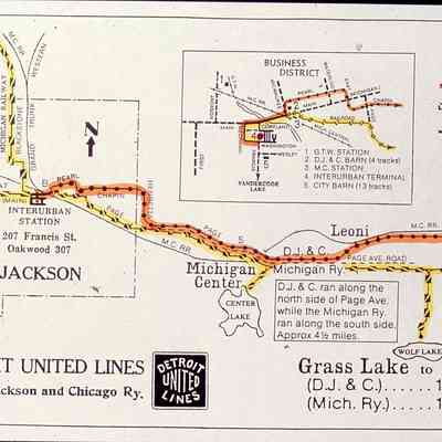 Grass Lake to Jackson