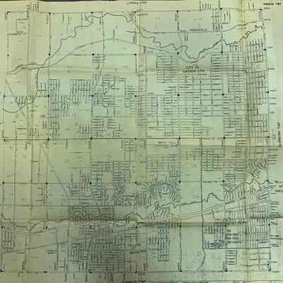 1951 House numbering Guide map