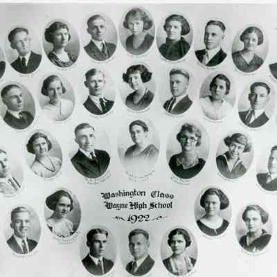 Wayne High School Class of 1922