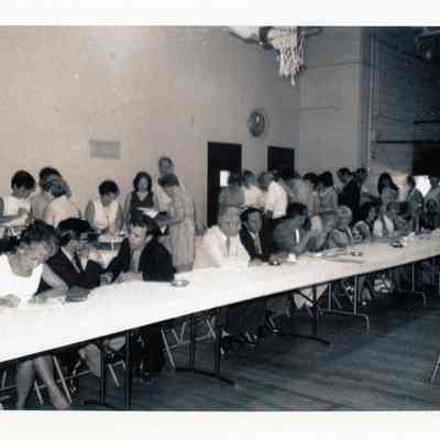Chairmen of festival at kick off dinner, June 1972