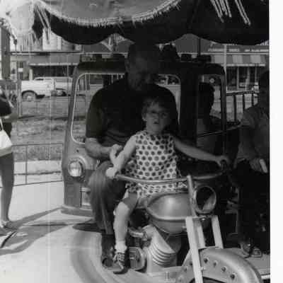 Mr. Gatti and granddaughter Carla
