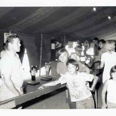 Dick Brewis manning game