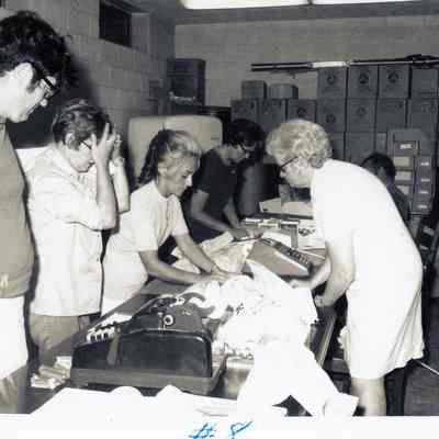 Tom Dailey, Peg Podgorny, Judy Wells, Sister Angela, Sister Mary Margaret