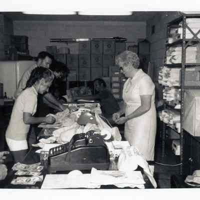 Judy Wells, John Gagneur, Sisters Angela and Mary Margaret