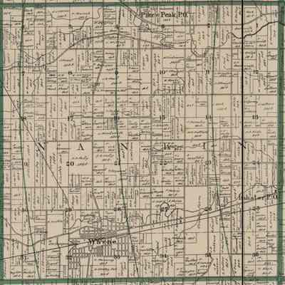 1894 Nankin Township Plat Map