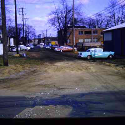 Alley along Biddle North