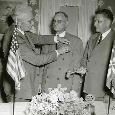 Alex Moore, Clarence Whisler and Harold Dietrich