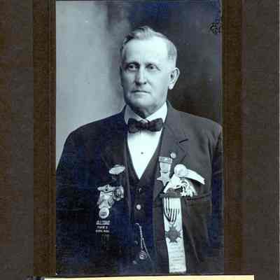 He was the first Sunday School Supt. of the Old Methodist Church which faced the park in 1862.