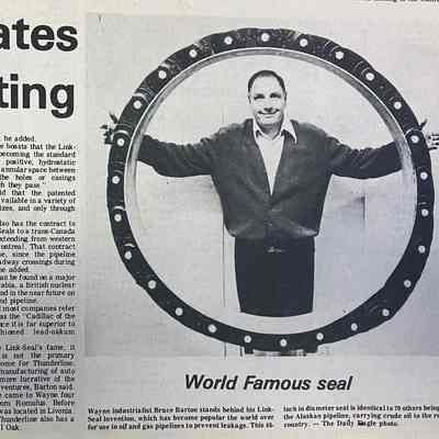 1975 Newspsper Article. Daily Eagle 5-6-75