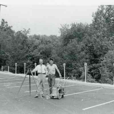 Parking meters on June 1951.