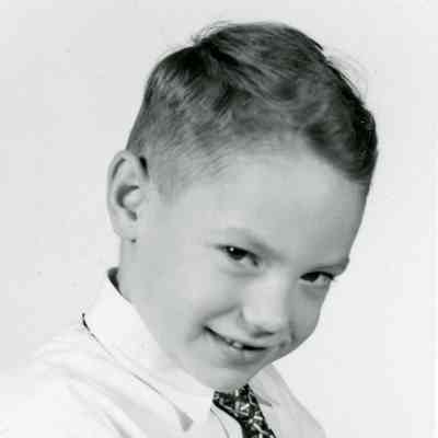 James Hisey's Son Jerry's Roosevelt School Photo for 1954-1955.