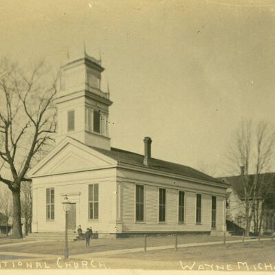 Congregational Church Postcard