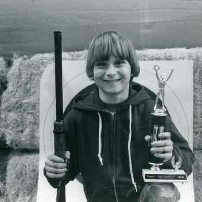 Boy Shooting Range Trophy