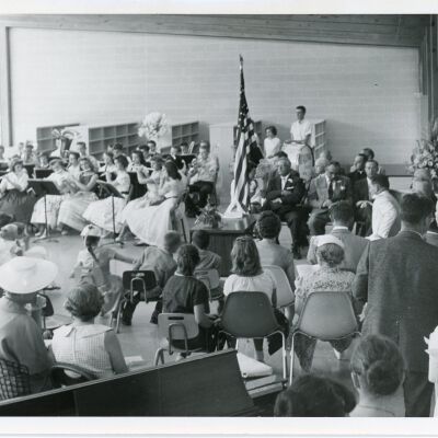 Dedication of New Library 1957