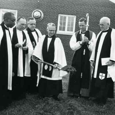 Rev. Walter Fry, Rev. Fred Nicholson, Rev. William Smith, Bishop Robert Dewitt, Rev. David Davies