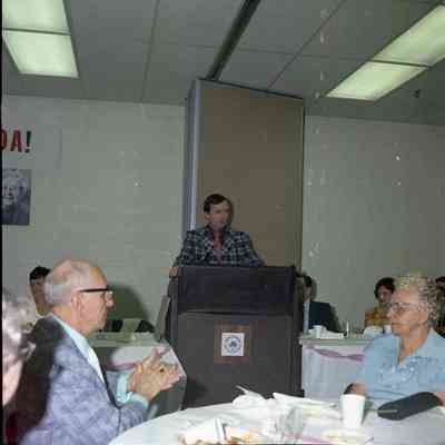 At Ida Doletzky's Retirement Party.
