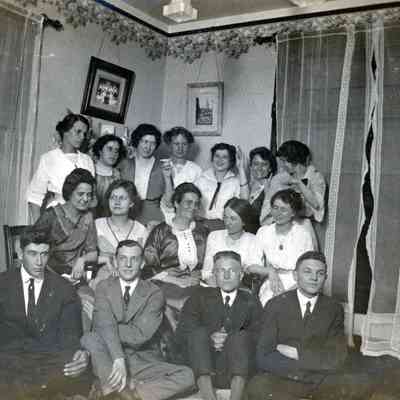 Third annual reunion of Class of 1911 on July, 1, 1914 at the home of Ellen Martin.