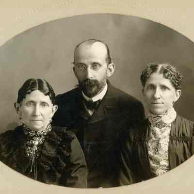 Mary Cady (Jane Blount) Mother, D. B. Deland Cady and Mary A. L Cady (sister)