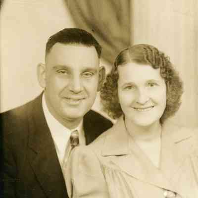Rev. Harold May and wife.