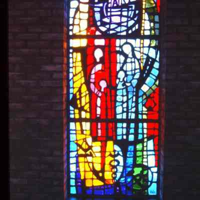 New church windows 1974