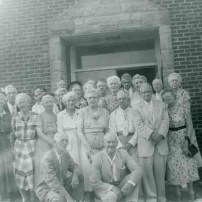 1904 Wayne High Class Reunion in 1954.