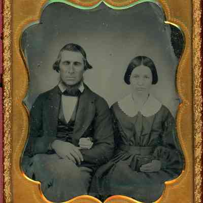 James Duane Norris and wife, Great Grandparents of Fannie Raymo.