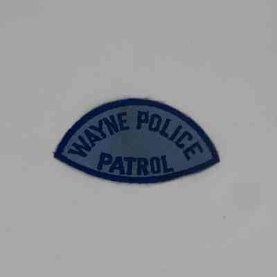 Wayne Police Patrol Patch