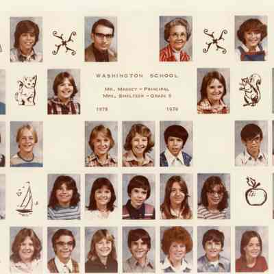 Washington School 6th grade 1978-79