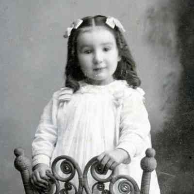 Leah Potter at 3 years old.
