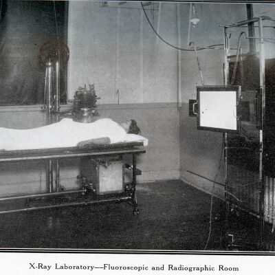 X-Ray Lab Fluoroscopic and Radiographic Room