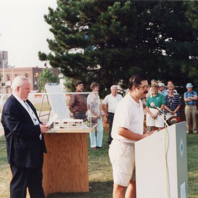 Library Groundbreaking speech