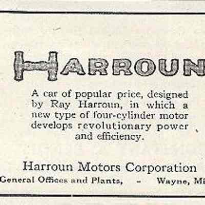 Harroun Advertisement