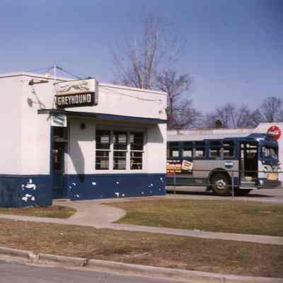 Dearborn Coach and Greyhound Terminal at Northeast Corner of Michigan Avenue and Laura Street: Dearborn Coach and Greyhound Terminal at Northeast Corner of Michigan Avenue and Laura Street