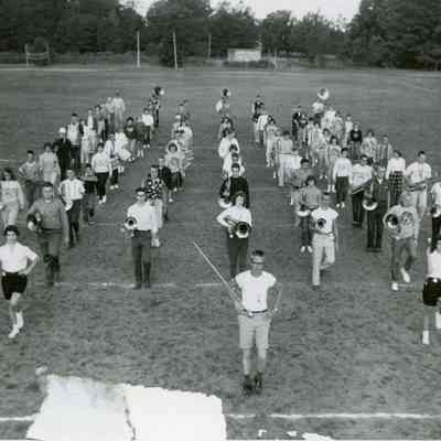 Marching band practice