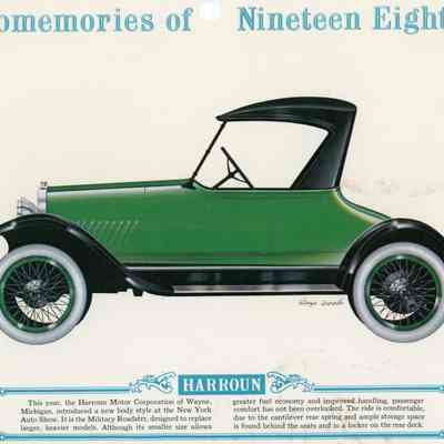 1918 Auto Memories