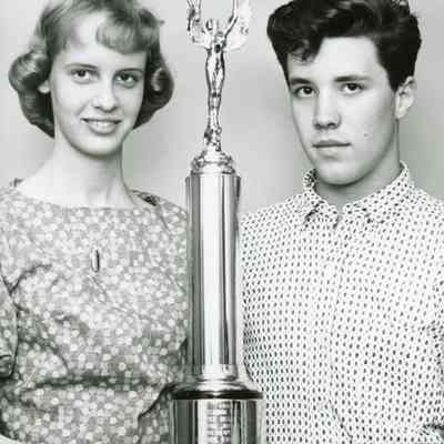 Penny Britton and Doug Flewelling 1952