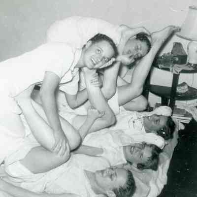 Barb Apple, Ginny Spisak (top row), Marilyn Johnson, Joan Worden, Barb Sanders (bottom row)
