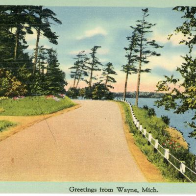 POstcard from Wayne Mich
