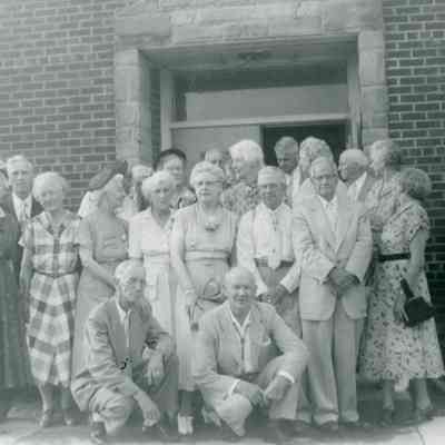 1904 Wayne High Class Reunion in 1954.