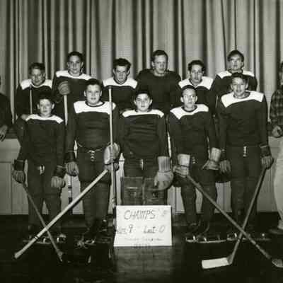 Junior League Hockey 1958