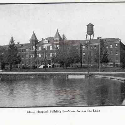 Lake Eloise and Water tower visible