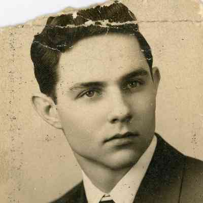 Wallace Miller at age 17. His graduation photo.