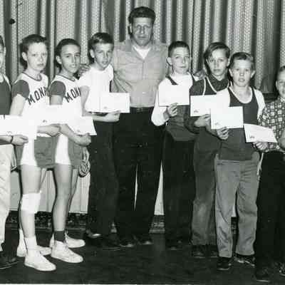 Monroe School All Star basketball team