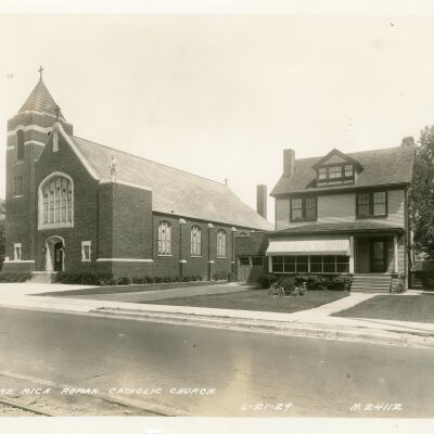 St. Marys Catholic Church and rectory