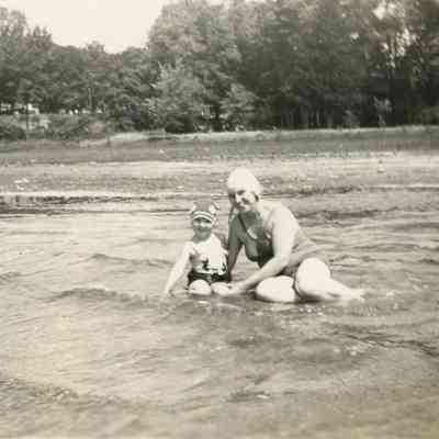 Bernice Greenwalt on left.