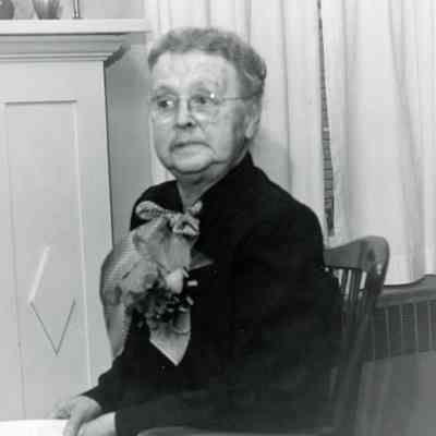 Mrs. Grant Wilcox on her 80th Birthday on 05/26/1960. She was a member of Garden Club.