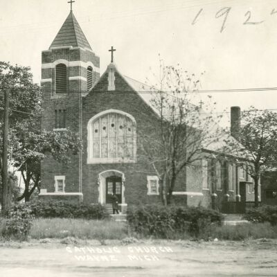 St. Marys Catholic Church Postcard